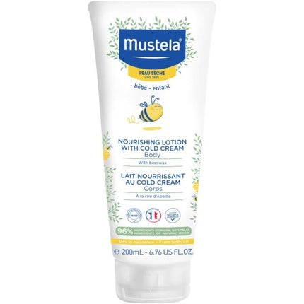 Lapte nutritiv cu ceară de albine, Mustela, 200ml