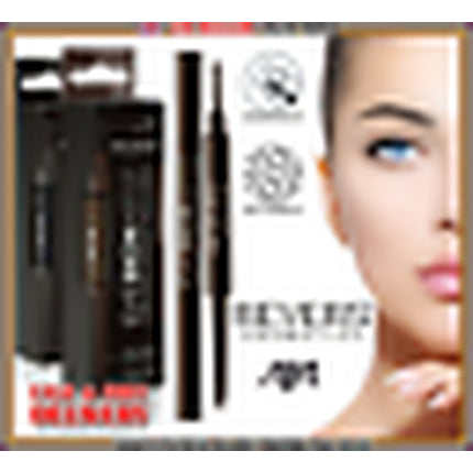 Creion pentru sprâncene Revers Eyebrow Artist, Dark Brown, cu perie integrată