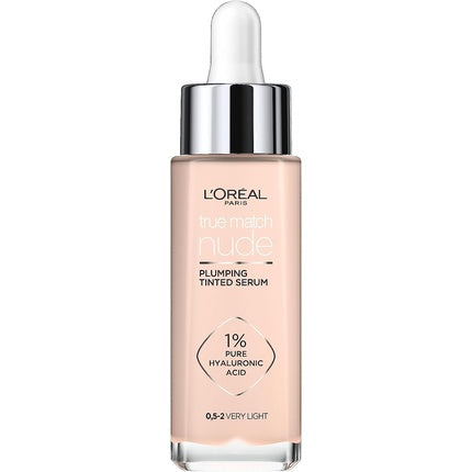 Fond de ten ser L'Oréal Paris True Match cu acid hialuronic 30ml Nuanta 0.5-2 Foarte Deschis