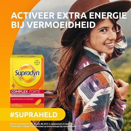 Multivitamine Supradyn Complex Forte, galben, 35 tablete