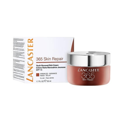 Cremă de Zi Bogată pentru Față, Lancaster 365 Skin Repair, SPF15, 50ml