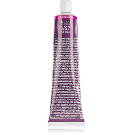 Cremă colorantă permanentă, Londa, 8/97 Morning cappuccino, 60 ml