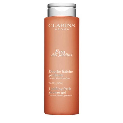 Gel de duș, Clarins, Eau Des Jardins Sparkling Fresh, Orange, 200ml