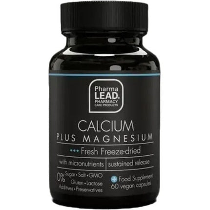 Pharmalead Calcium Plus Magnesium, 60 capsule vegetale, eliberare prelungită