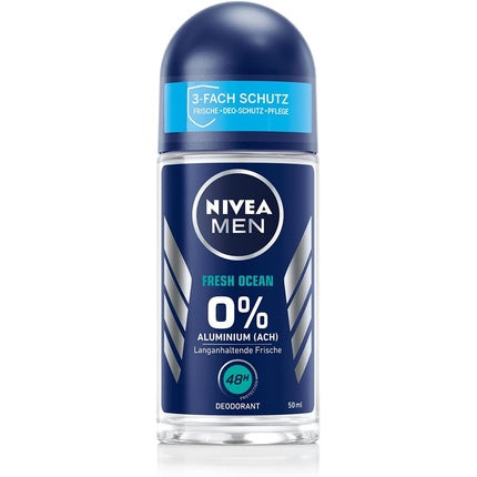Nivea Men Fresh Ocean Deodorant Roll-On, 50ml