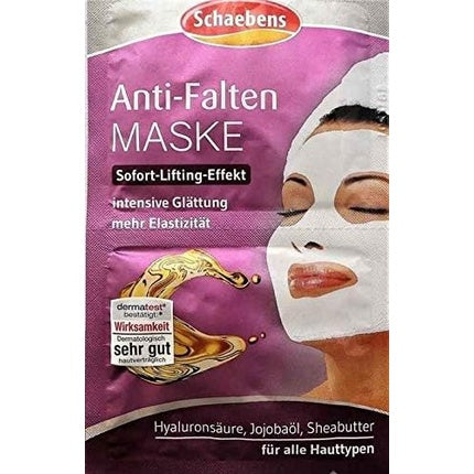 Schaebens Anti-Wrinkle Mask, Mască facială cu extract de trandafir sălbatic și argilă albă