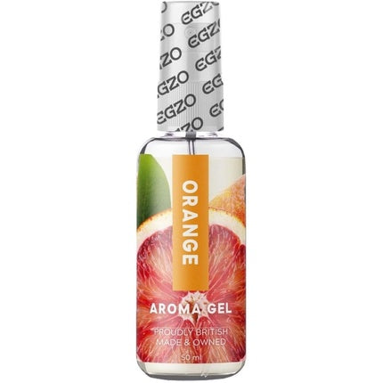 Gel de ungere cu aromă, Egzo, Aroma Gel Orange, apă, portocaliu, 150ml