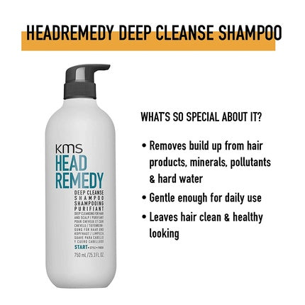 Șampon KMS California Headremedy Deep Cleanse, 750ml