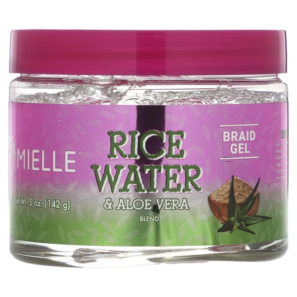 Gel pentru împletituri, Mielle, Rice Water & Aloe Vera, 142g