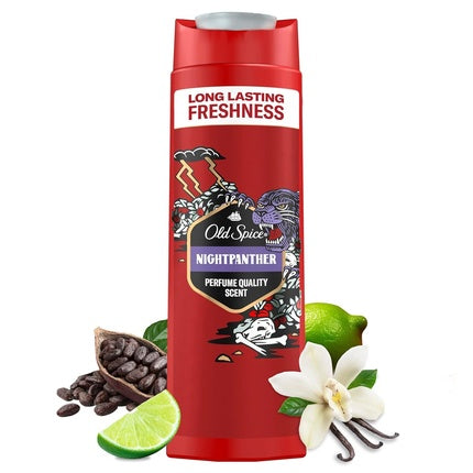 Gel de duș și șampon Old Spice Nightpanther, 250ml
