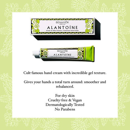 Crema Protectoare de Mâini Benamôr cu Alantoina, Glicerină și Ceară de Albine, 50ml