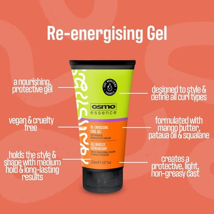Gel păr, Osmo Essence, Re-Energising Curl, 150ml
