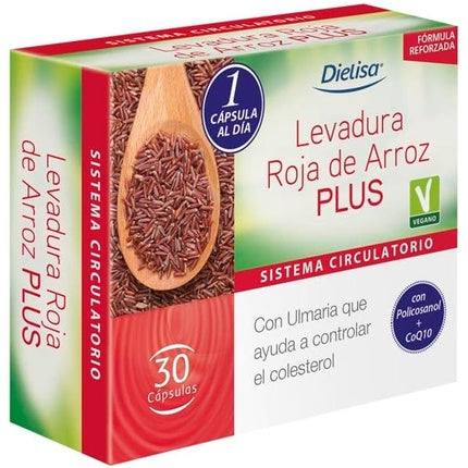 Supliment alimentar, Dietisa, Red Yeast Rice Plus, 30 capsule