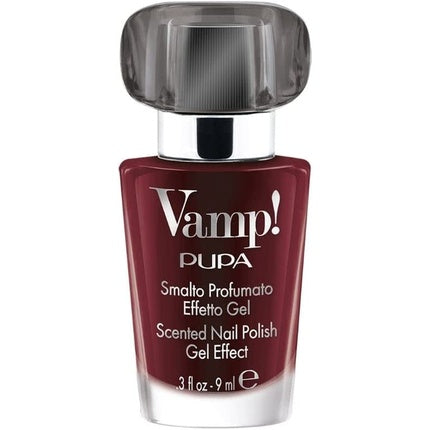 Smalto Profumat Pupa Vamp, Culoare Roșu Vinou, 9ml