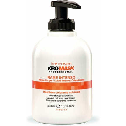 Mască de păr colorantă, Inebrya Kromask Rame Intenso, 300ml