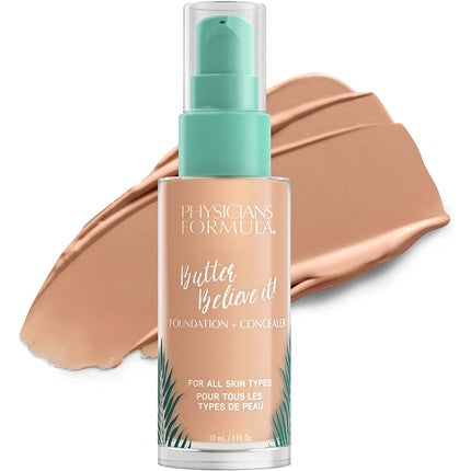 Fond de ten si Concealer, Physicians Formula, Murumuru Butter, Light Medium