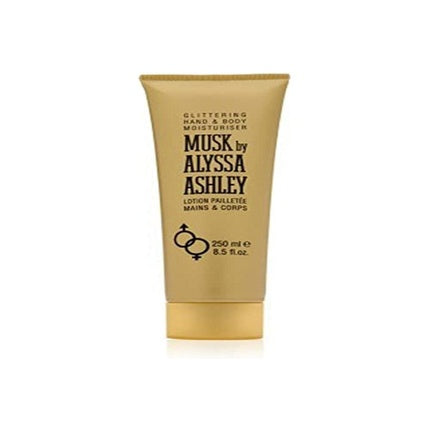 Loțiune Corporeală, Alyssa Ashley, Musk Skin Moisturizer, Ambalaj Auriu, Capacitate 250ml
