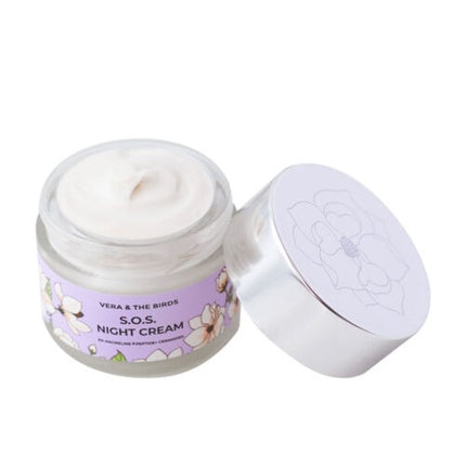 Cremă de noapte unisex, Vera & The Birds, 50ml