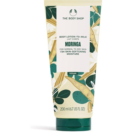 Lichid hidratant pentru corp cu Moringa și Eucalipt, 200 ml