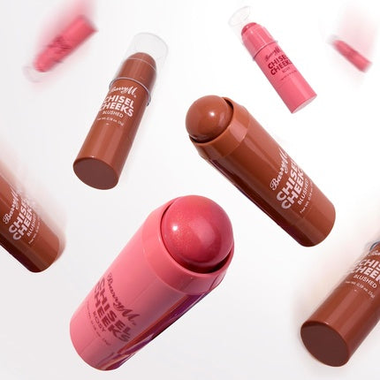 Băț de fard cremos Barry M Chisel Cheeks, Pink Blushed & Rosy