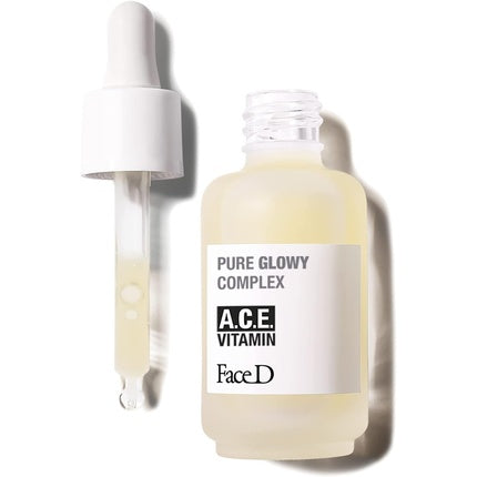 Ser anti-age Faced, Pure, vitamina A, C și E, 30 ml