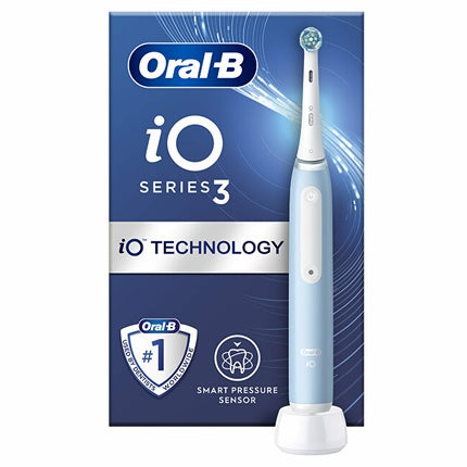 Periuță electrică Oral-B iO3, albastru gheață