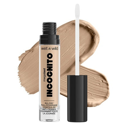 Concealer, Wet 'N' Wild, Megalast Incognito, Medium Neutral