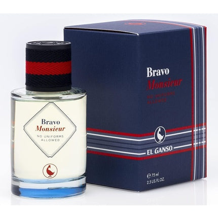 Parfum bărbătesc, El Ganso, Bravo Monsieur, 75ml, albastru
