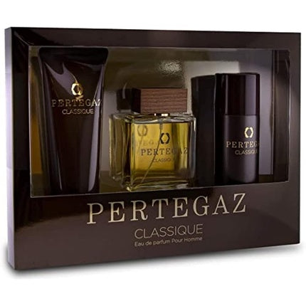 Set Parfum Pertegaz Classique, Arome Masculin, 100ml, 3 Elemente