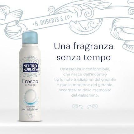 Deodorant spray, Neutro Roberts, Classic Fresh, 150 ml