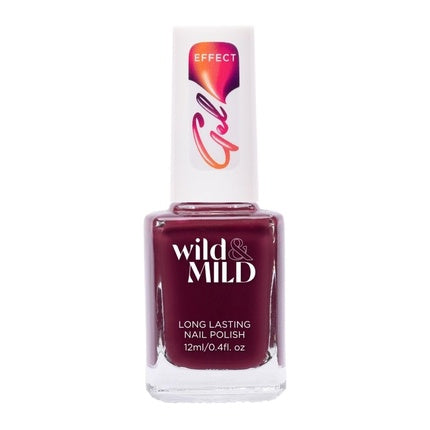 Smalt Unghii Gel Effect, Wild & Mild, Burgundy Bouquet, 12ml