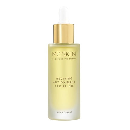 Ulei Facial Antioxidant Reviving, Mz Skin, 30 ml, sticlă cu pompă aurie