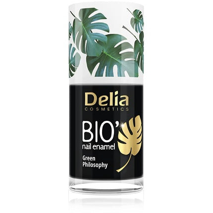 Lac de unghii, Delia Cosmetics, Bio Green, negru