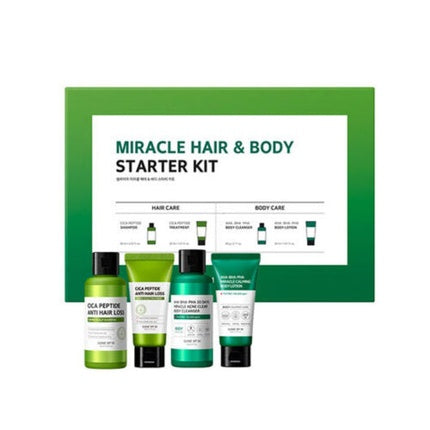Set produse Som By Mi Miracle Hair & Body, 4 buc, verde