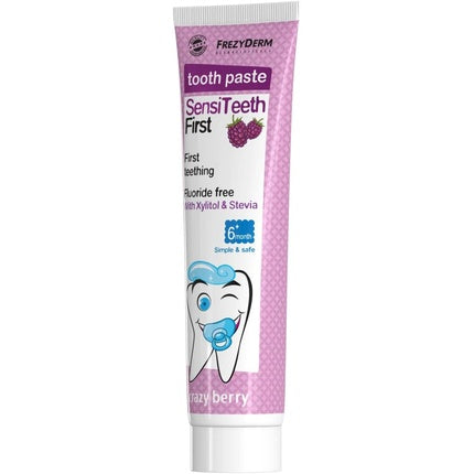 Pasta de dinți Frezyderm SensiTeeth First, fructe de pădure