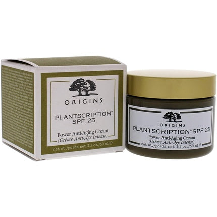 Cremă anti-îmbătrânire, Origins, Plantscription, SPF25