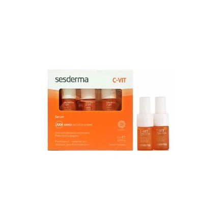 Serum Vitamina C, Sesderma, C-VIT, 5x7ml, ambalaj portocaliu