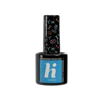Lac Unghii Hi Hybrid No. 452 Aquamarine Fish, 5ml, Design Zodiac