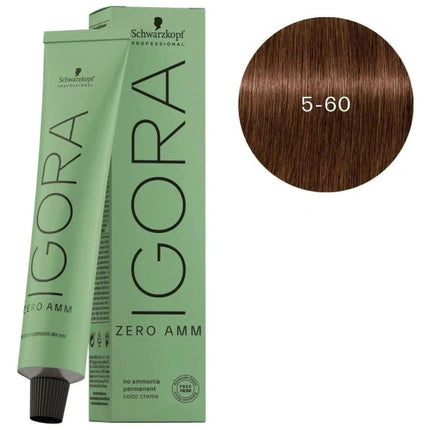 Vopsea păr Schwarzkopf Igora Zero Amm 5-60 Castaño Claro