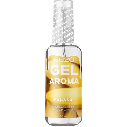 Gel de ungere Egzo Aroma Banana, bază apoasă, cu aromă de banană, 50ml
