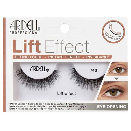 Ardell Lash Lift Effect 743 - Extensii de Gene, Negru