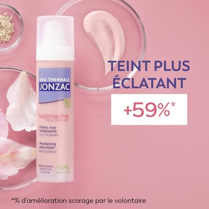 Cremă revitalizantă roz organică Eau De Jonzac 40ml