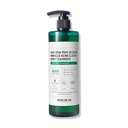 Gel de duș Some By Mi AHA BHA PHA 30 Days Miracle Acne Clear Body Cleanser 400 ml