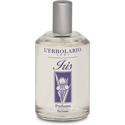 Perfum L'Erbolario Iris, 100 ml, EDP, sticlă transparentă cu dop argintiu