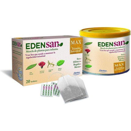 Infuzii laxative Dietisa Edensan Max, 20 bucăți