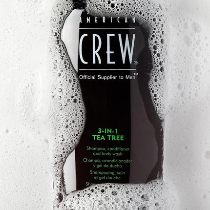 Sampon, American Crew 3in1 Tea Tree, 450ml