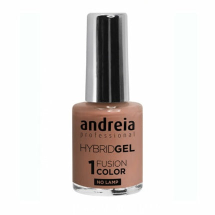 Lac unghii Andreia H77 Hybrid Fusion Gel Color 10.5ml, bej nude, fără lampă
