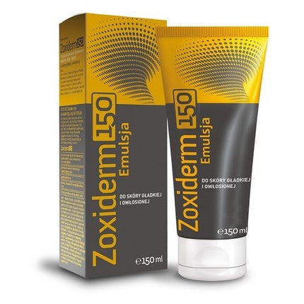 Zoxiderm 150 Emulsie Anti-Acne, 150ml, Galben/Negru