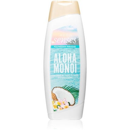 Gel de duș cremos Avon Senses Aloha Monoi, 500 ml