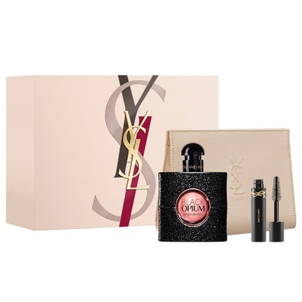 Set cadou Parfum Yves Saint Laurent Black Opium, 50ml + Mascara